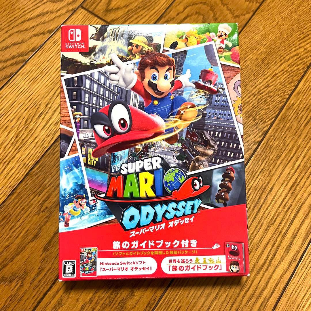 【新品！】スーパーマリオ　オデッセイ　旅のガイドブック付き