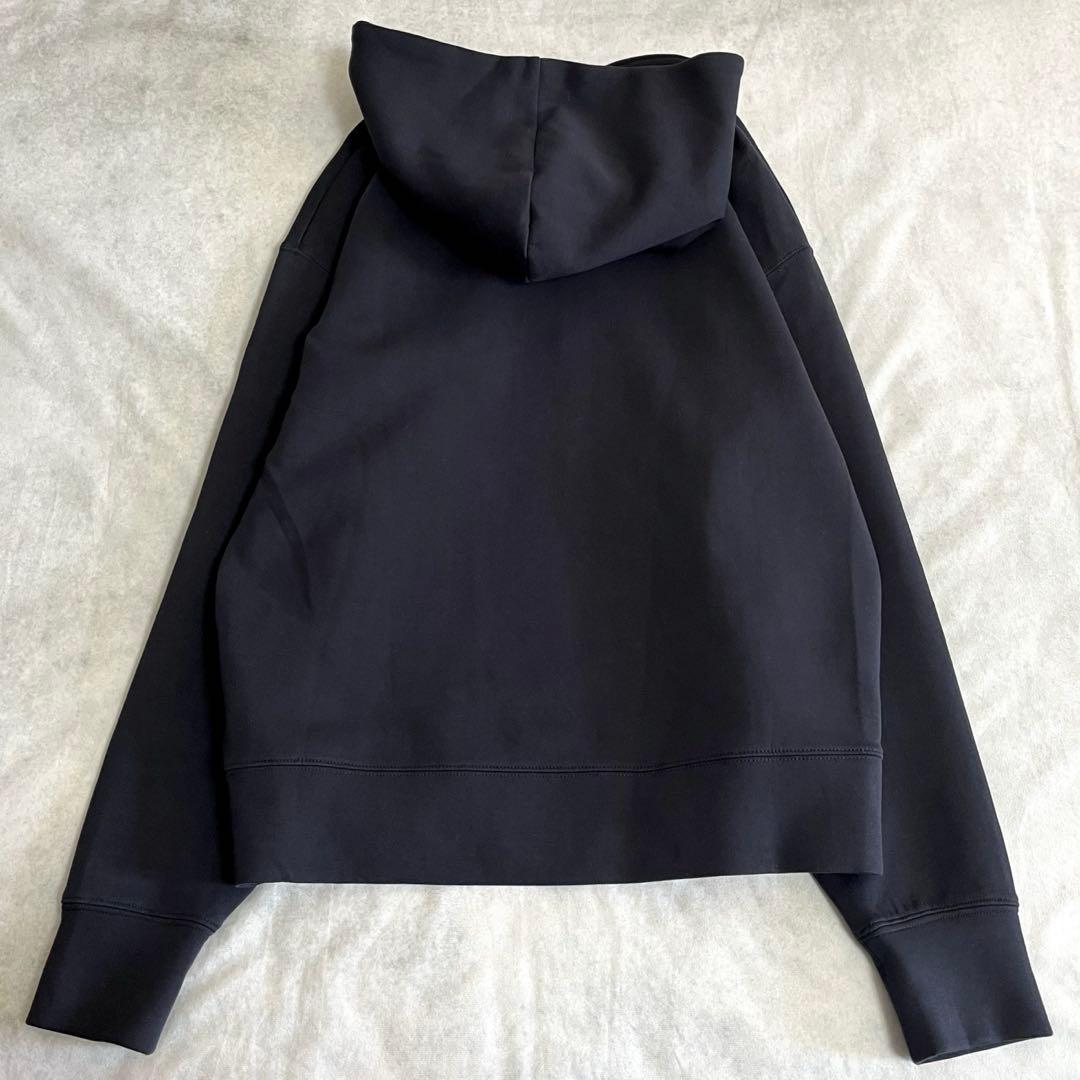 美品⭐️ラウンジドレス　ポンチパーカー ネイビー ダブルジップ