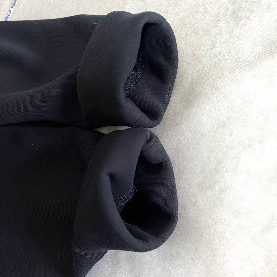 美品⭐️ラウンジドレス　ポンチパーカー ネイビー ダブルジップ