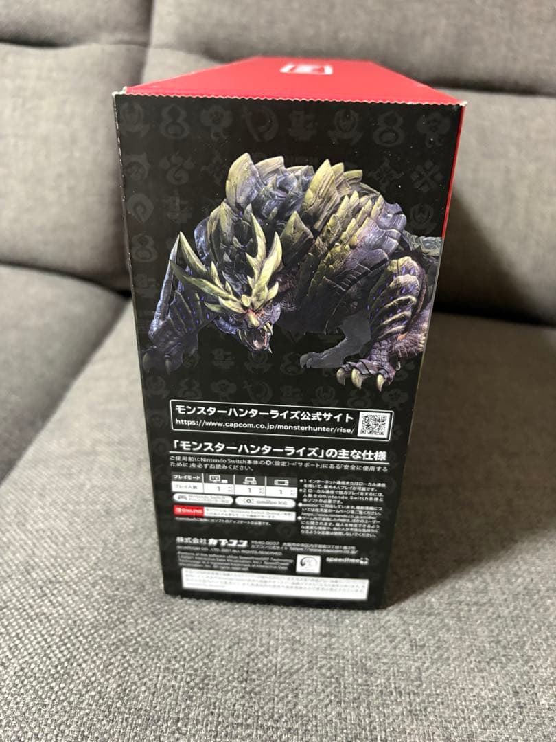 本体以外未使用　Switch モンスターハンターライズ スペシャルエディション