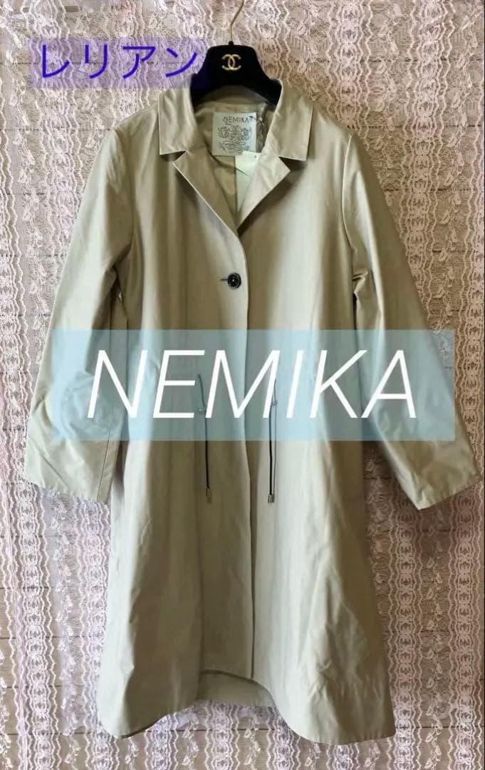 NEMIKA 《ネミカ》✨ライトベージュ トレンチコート【美品】