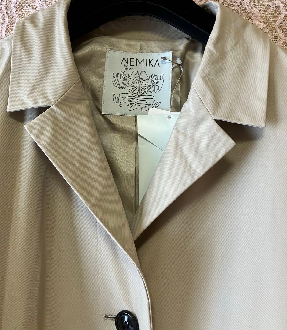 NEMIKA 《ネミカ》✨ライトベージュ トレンチコート【美品】