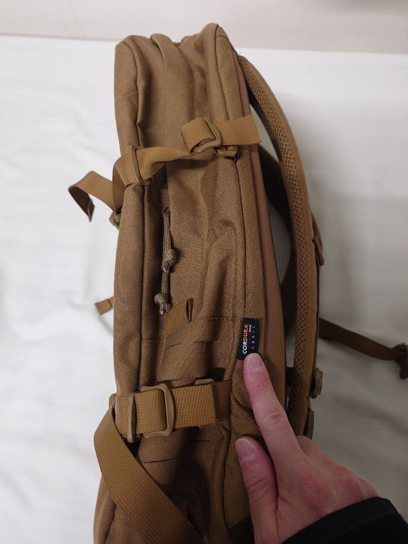 タスマニアンタイガー リュック コヨーテカラー