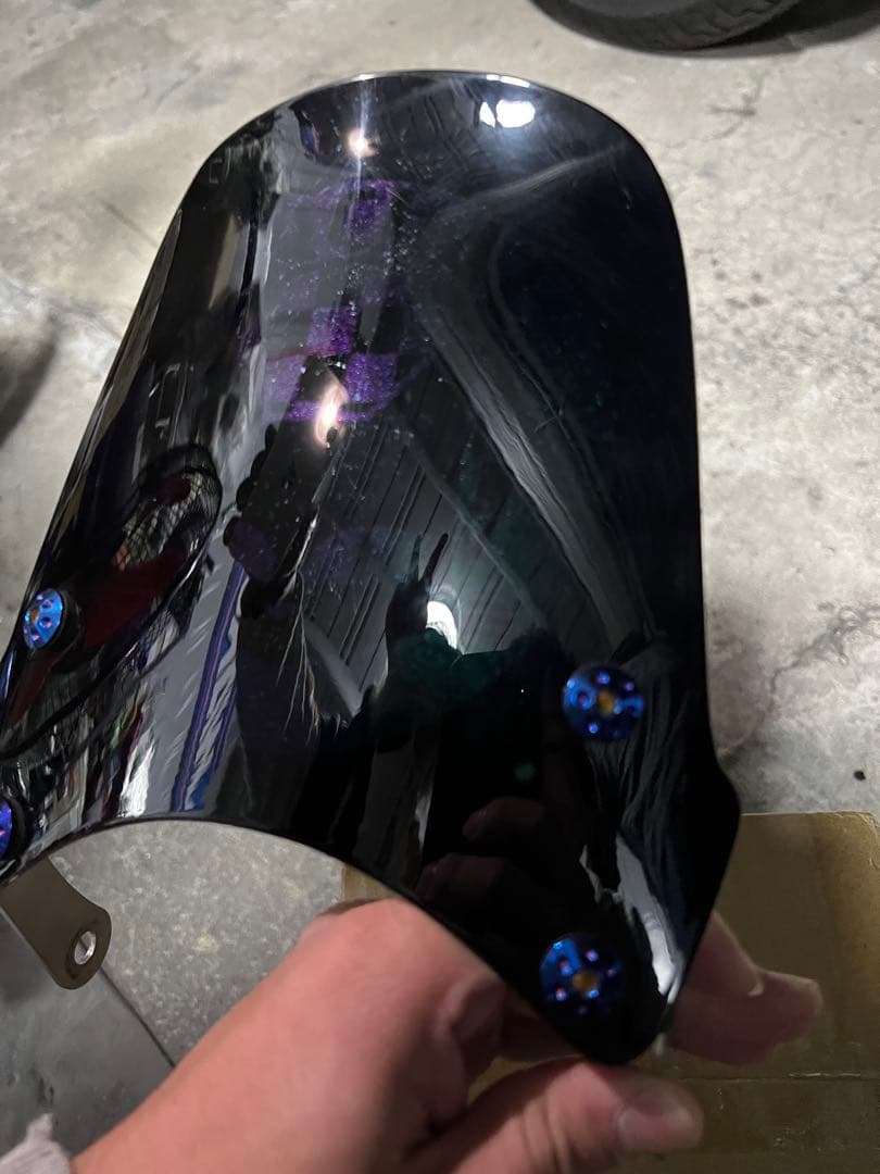 モンキー　ライトバイザー　メーターバイザー　カスタムペイント　美品！