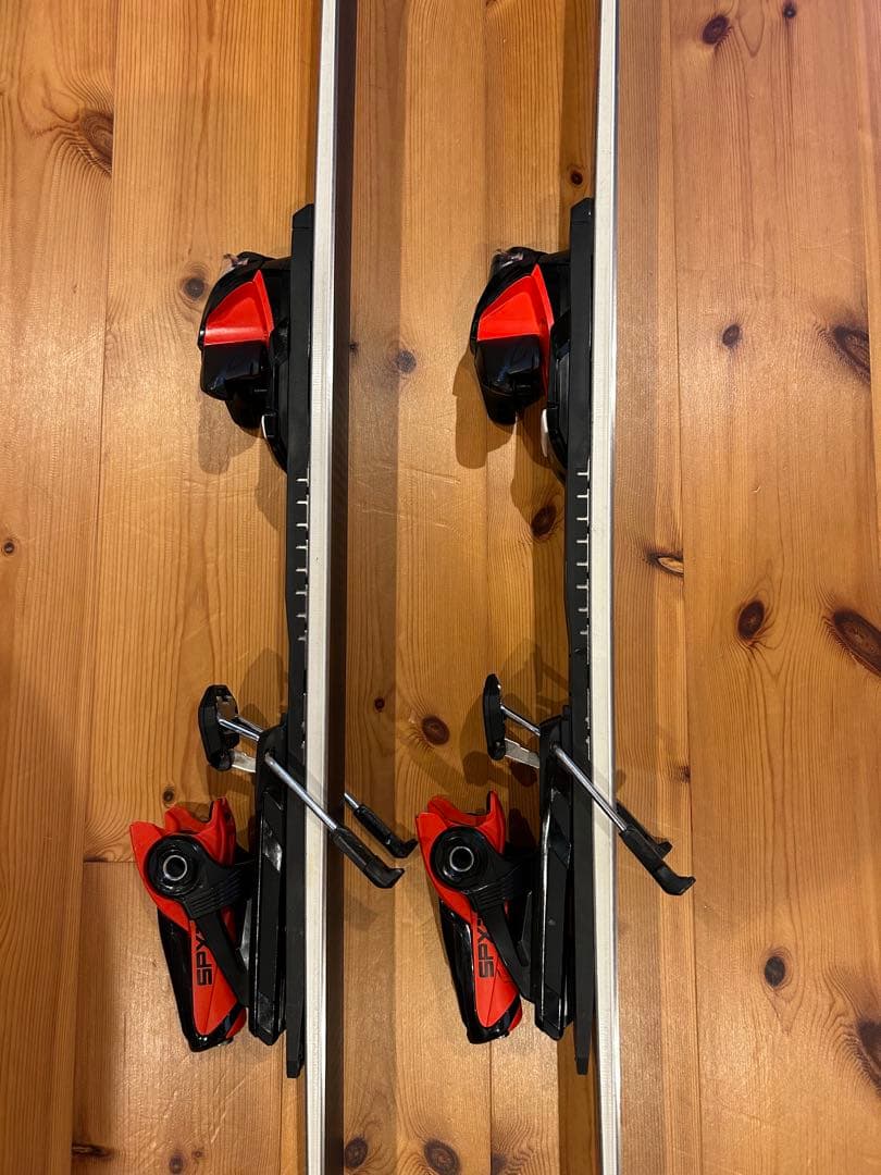 Rossignol A23 スキー板 赤黒 ビィンディング付き