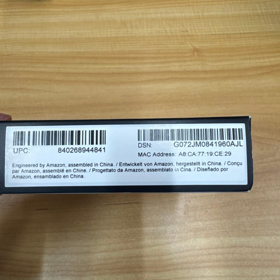 新品未開封 Amazon Fire TV Stick 4K Max 第2世代