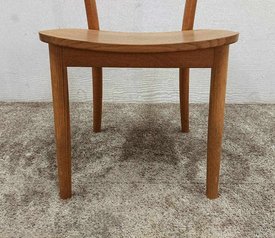 しんご オーク無垢材チェア オイル仕上げ ダイニングチェア-3