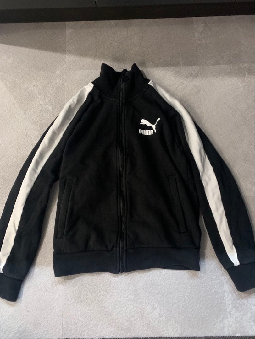 PUMA ブラック ジャージ 上下セット