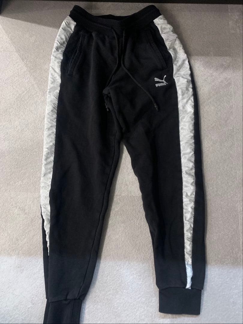 PUMA ブラック ジャージ 上下セット