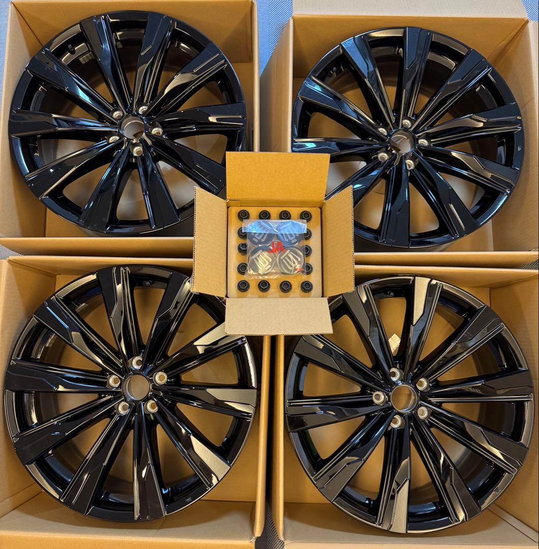 トヨタクラウンスポーツ純正21インチホイールセットセンターオーナメント純正ナット