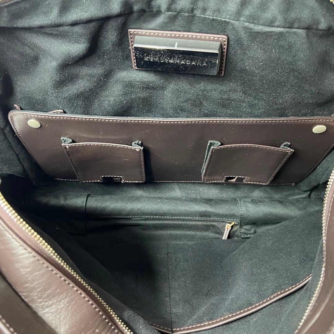 KENJI AMADANA★レザーボストンバッグ BAGTTERY バッテリー