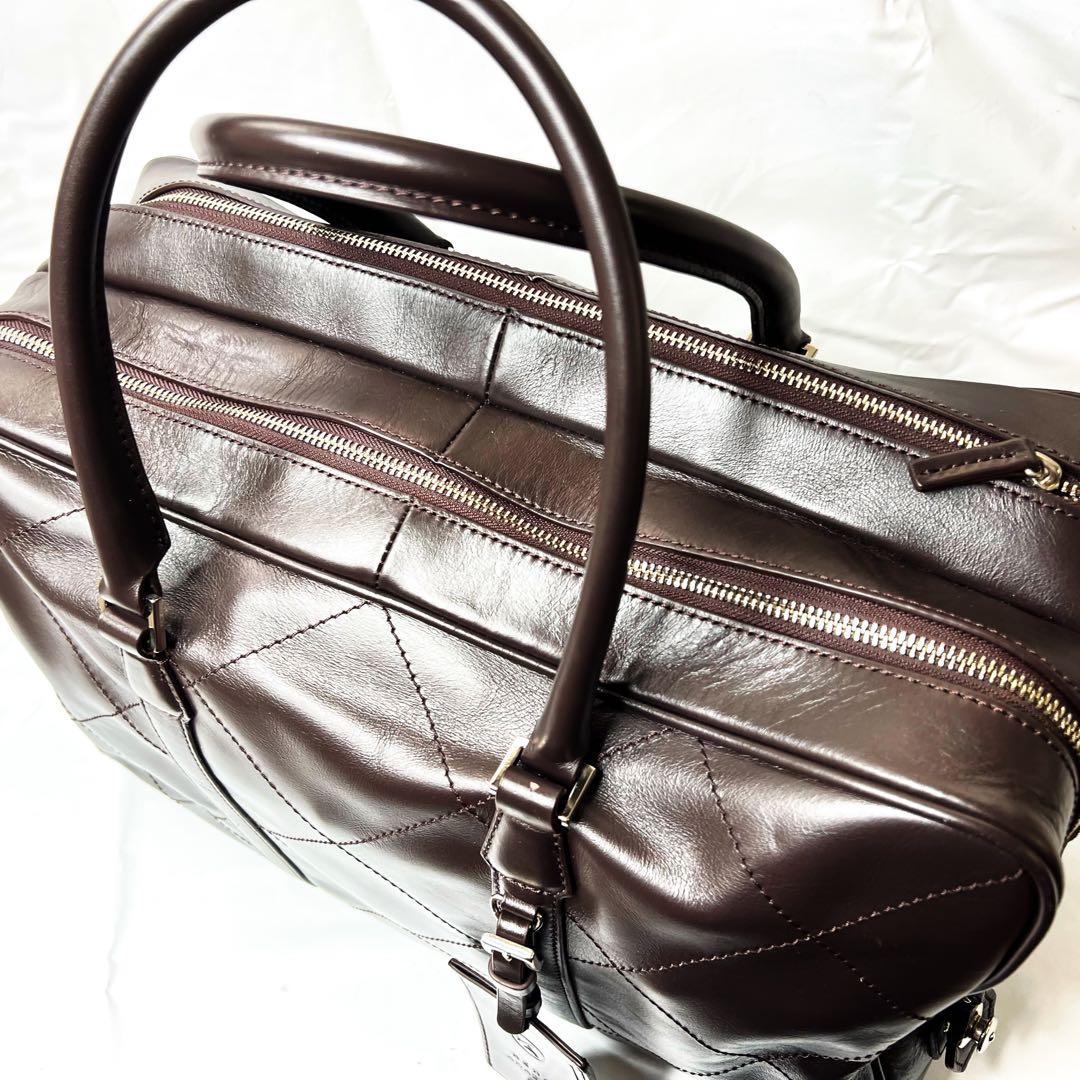 KENJI AMADANA★レザーボストンバッグ BAGTTERY バッテリー