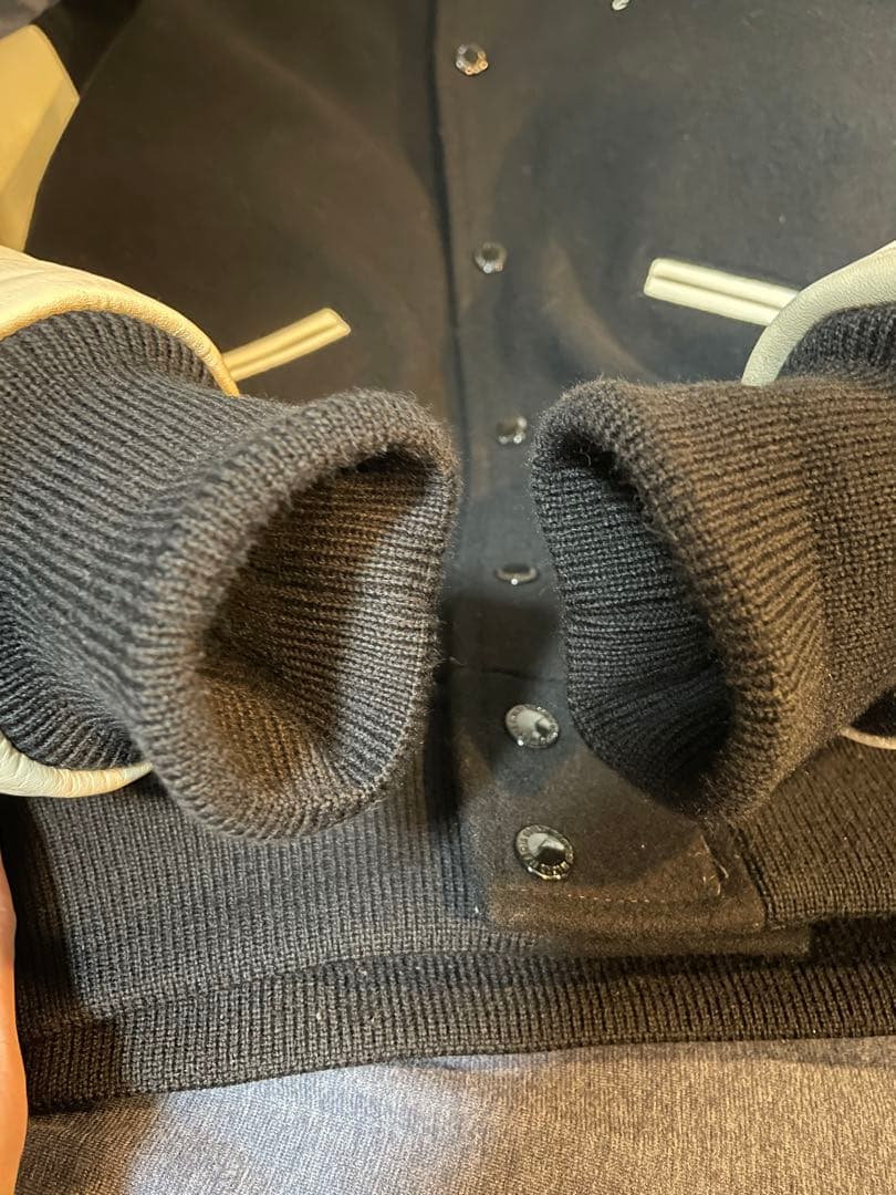 ワコマリア スタジャン VIRSITY JACKET バーシティ ジャケット本革