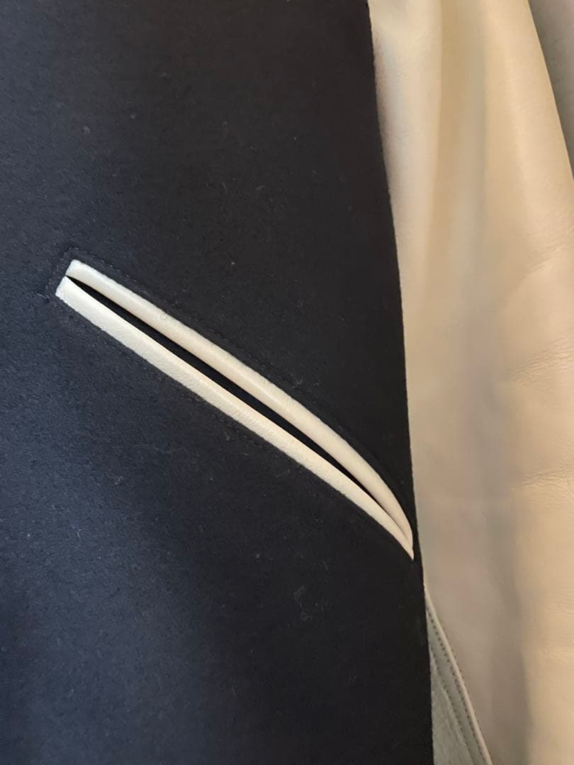 ワコマリア スタジャン VIRSITY JACKET バーシティ ジャケット本革