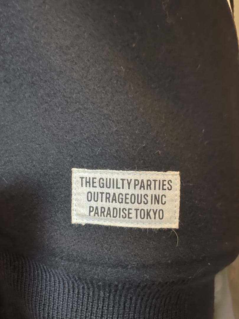 ワコマリア スタジャン VIRSITY JACKET バーシティ ジャケット本革