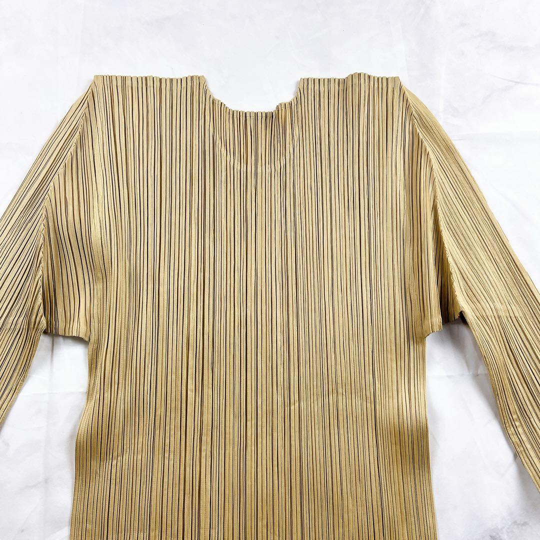 美品✨ISSEY MIYAKE カットソー 長袖 希少 クルーネック ニット