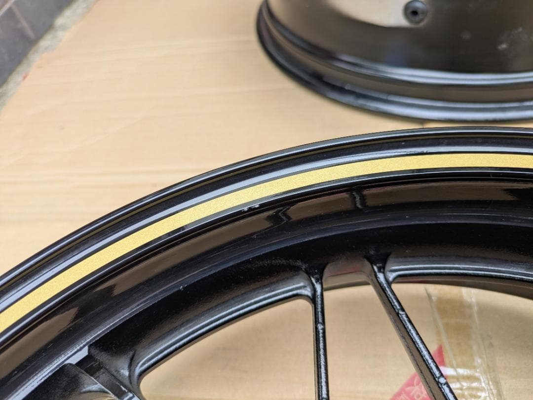 Z900RS CAFE('23) 純正ホイール ブラック/ゴールド 前後セット