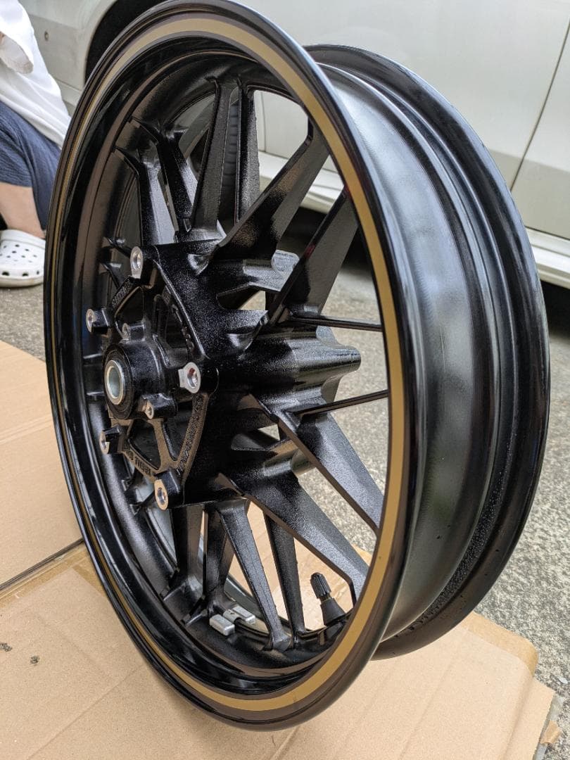 Z900RS CAFE('23) 純正ホイール ブラック/ゴールド 前後セット