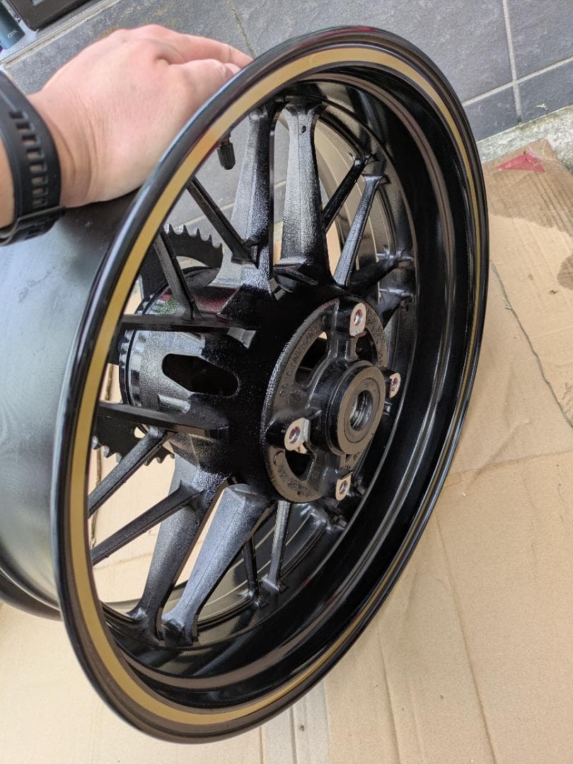 Z900RS CAFE('23) 純正ホイール ブラック/ゴールド 前後セット