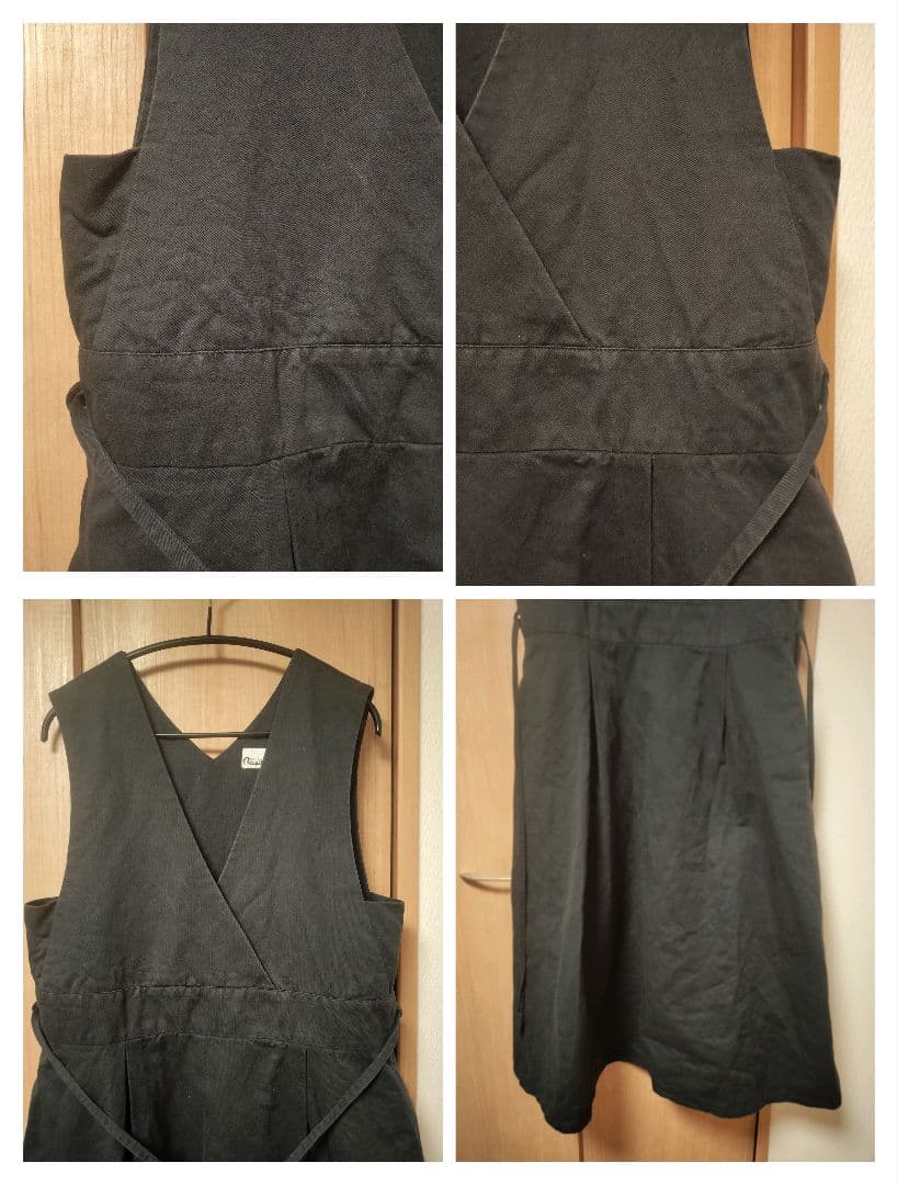 michel beaudouin　カシュクールジャンパースカート　紺色　サイズ1