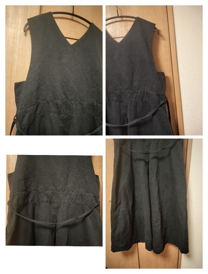 michel beaudouin　カシュクールジャンパースカート　紺色　サイズ1