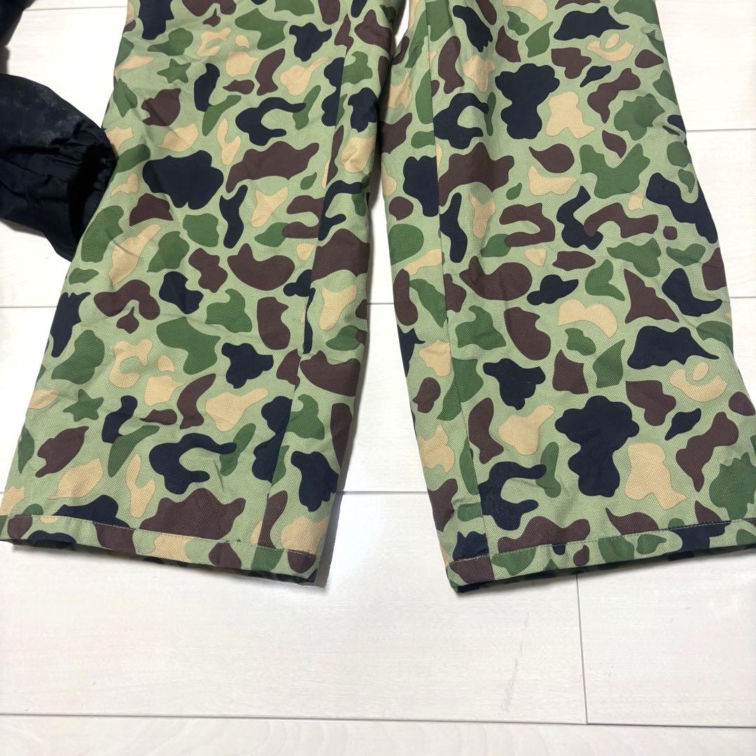 phenix ジュニアスキーウェア 上下 迷彩 カモ