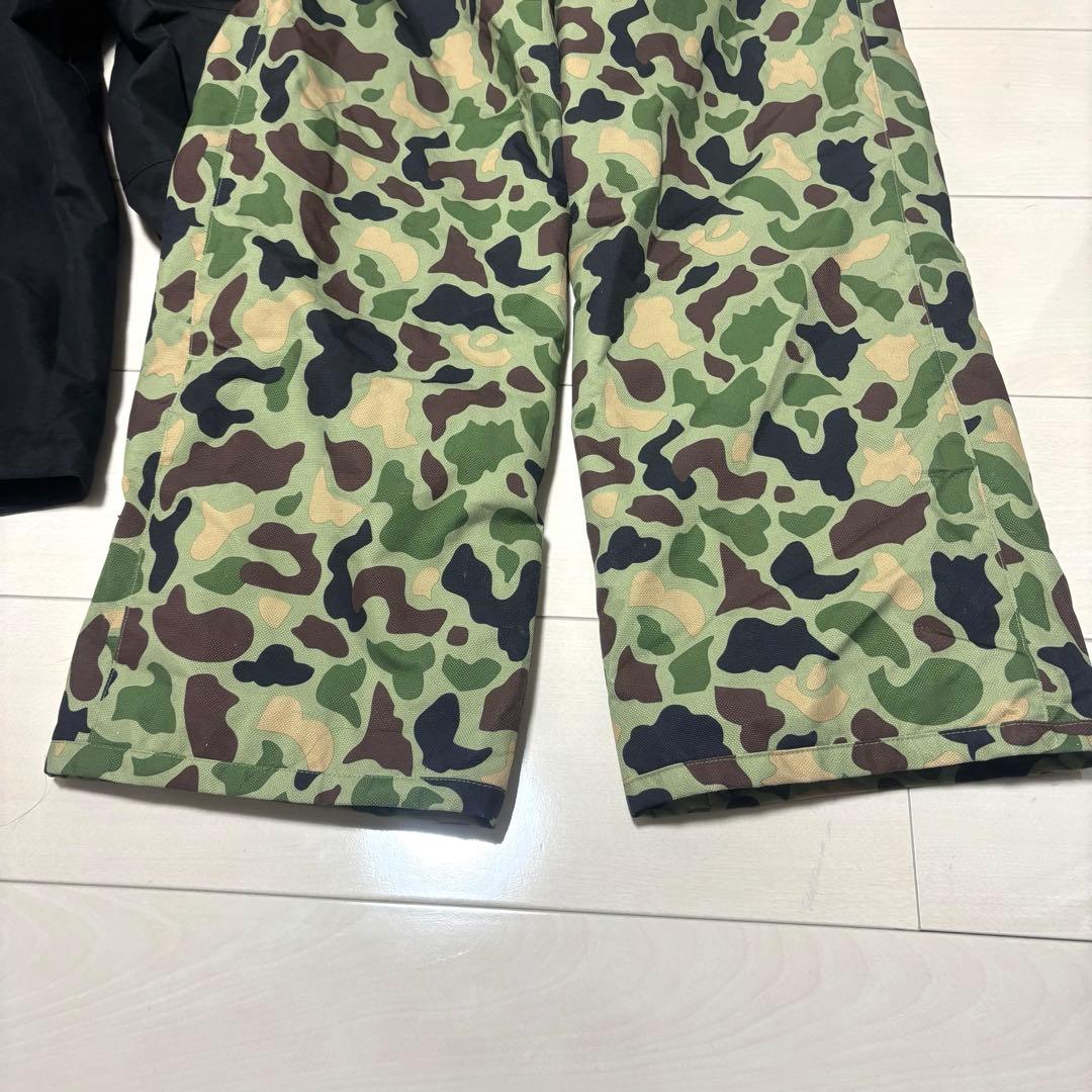 phenix ジュニアスキーウェア 上下 迷彩 カモ