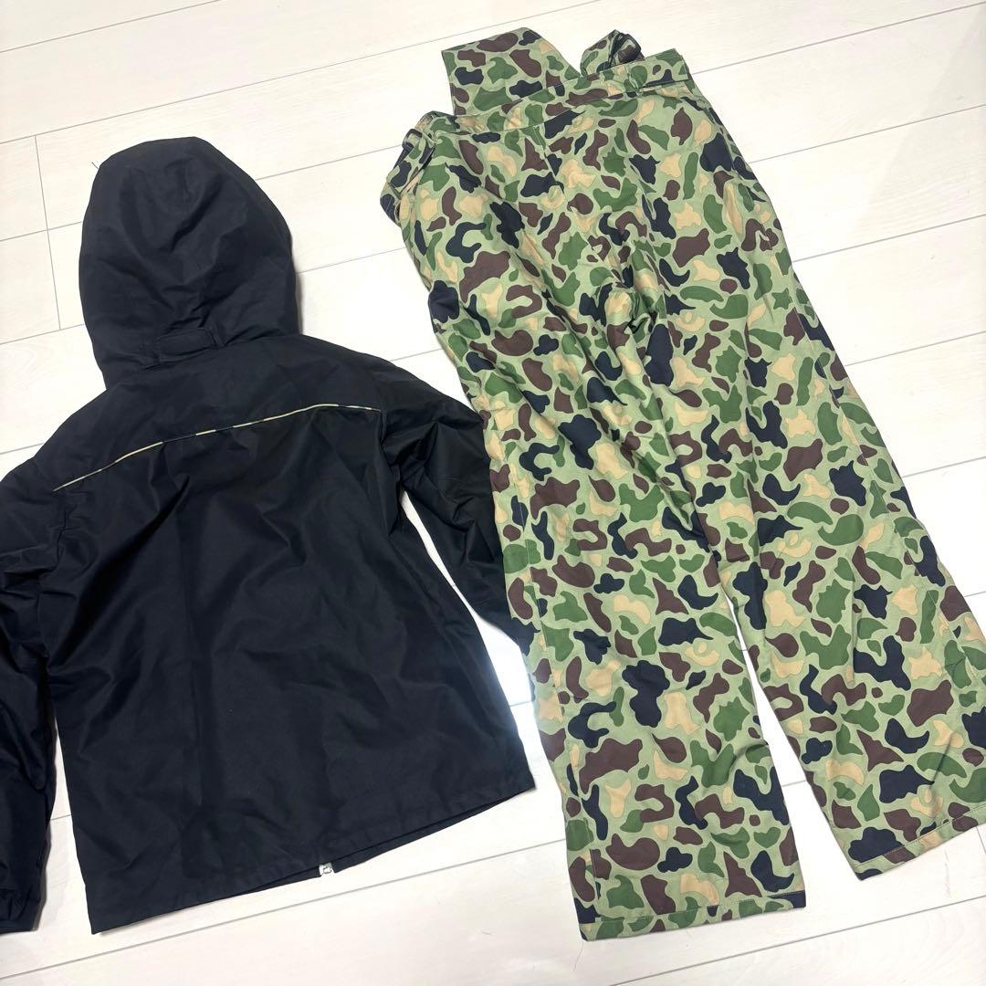 phenix ジュニアスキーウェア 上下 迷彩 カモ