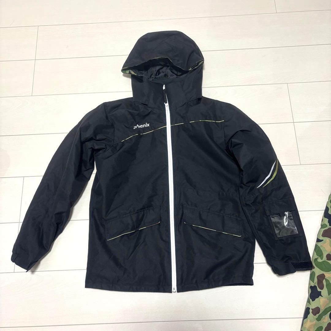 phenix ジュニアスキーウェア 上下 迷彩 カモ