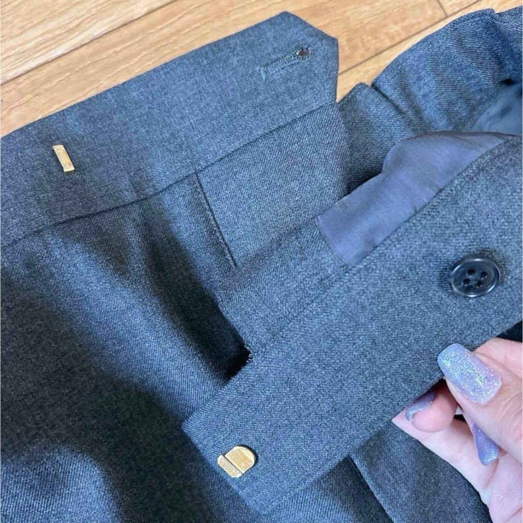 美品✨コルピエロ ドゥーズィエムクラス ベアトップオールインワン グレー 36