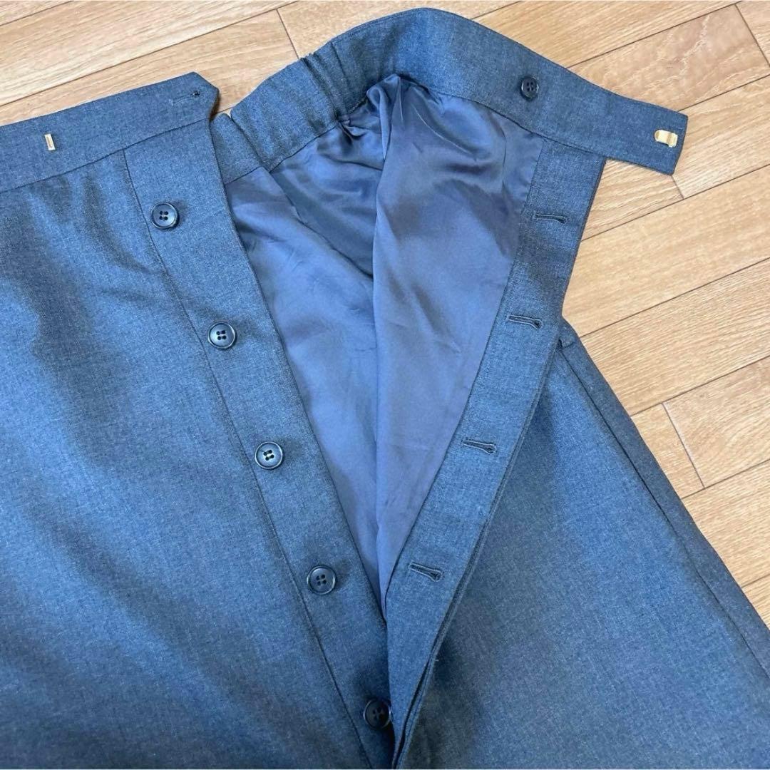 美品✨コルピエロ ドゥーズィエムクラス ベアトップオールインワン グレー 36