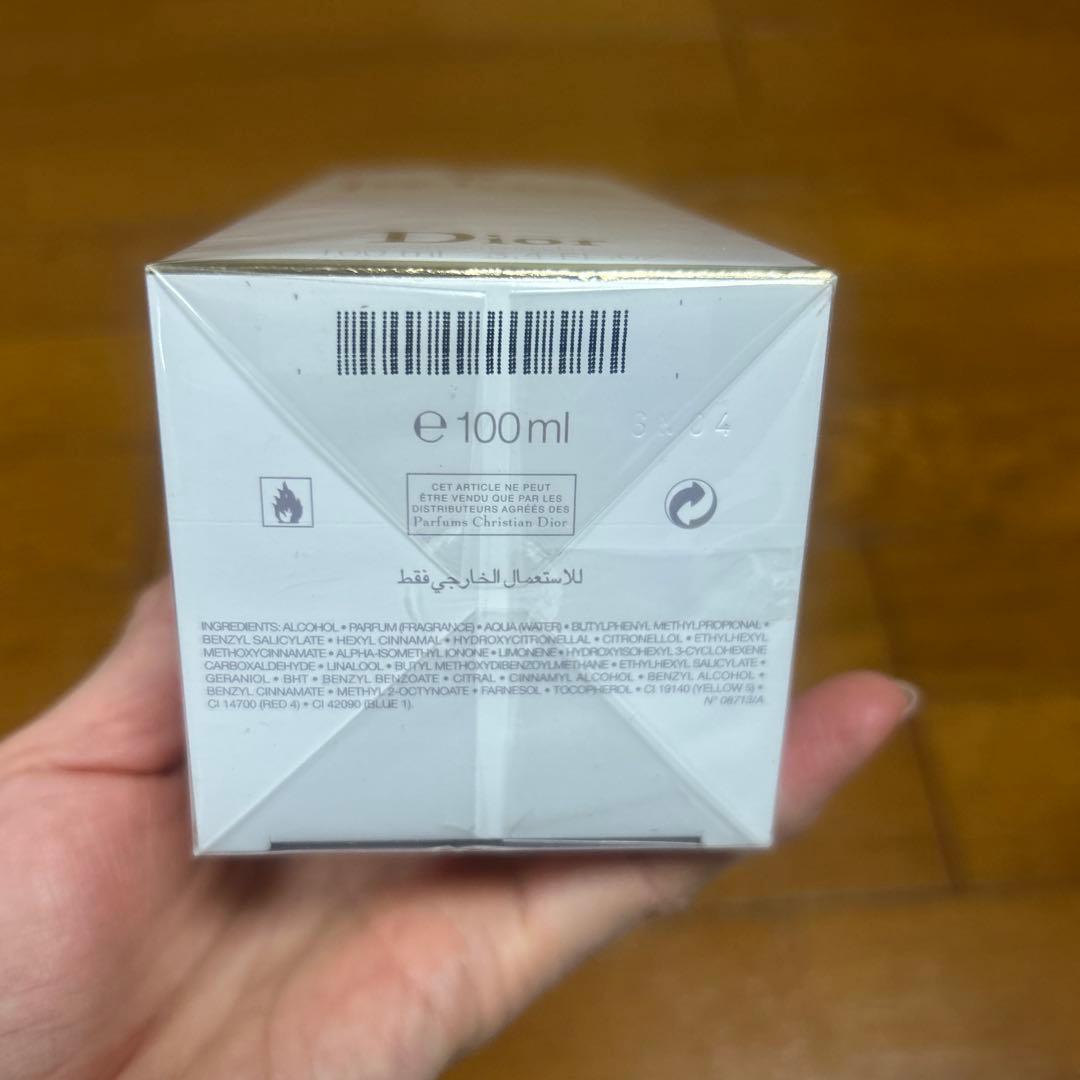 新品　未使用　Dior j'adore Eau de Parfum 100ml