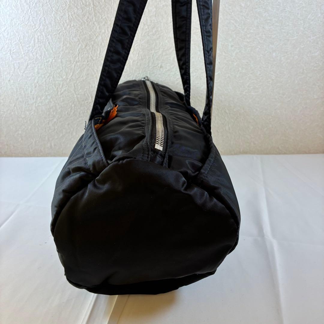 [未使用級] PORTER タンカー ドラムバッグ ミニボストン
