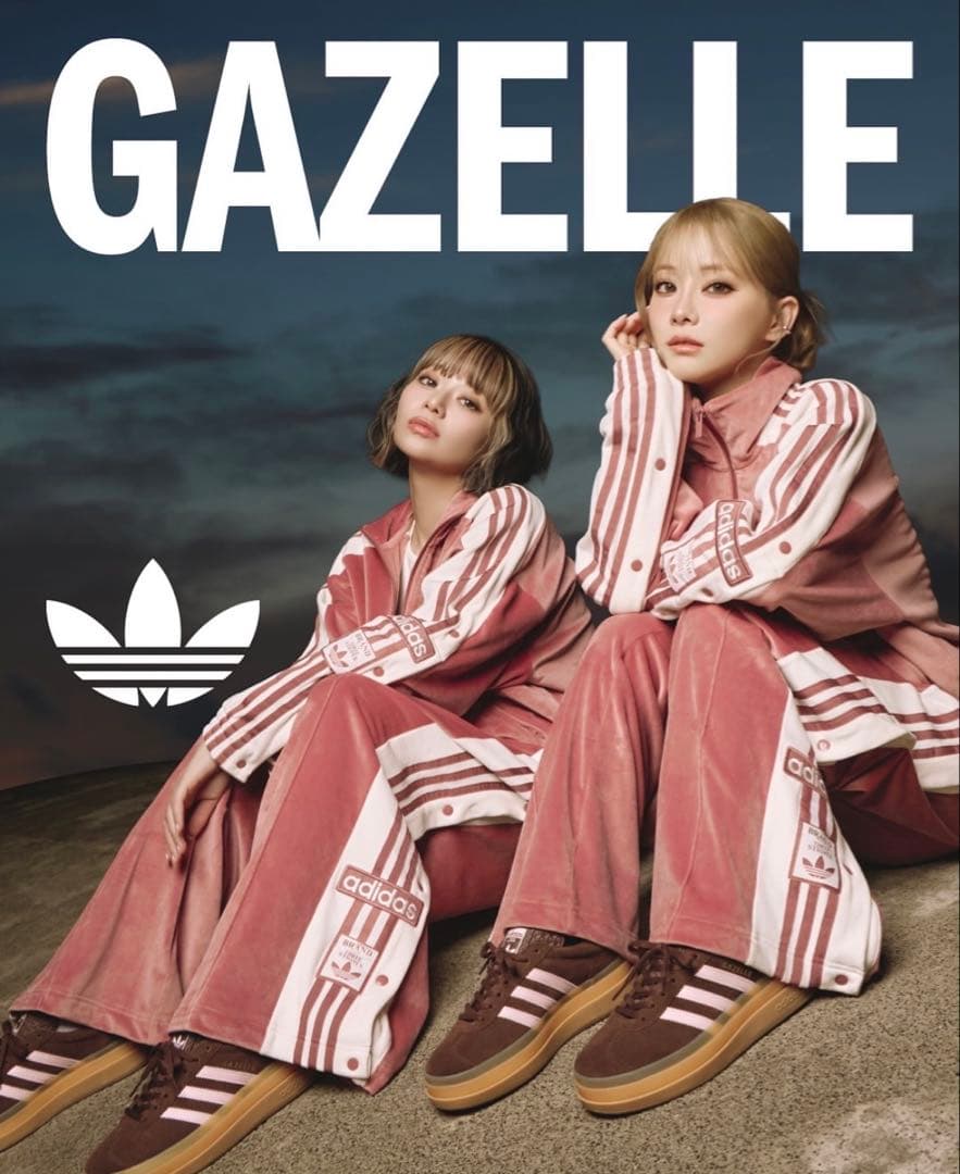 【新品未使用】adidas ベロア トラックジャケット ピンク Mサイズ