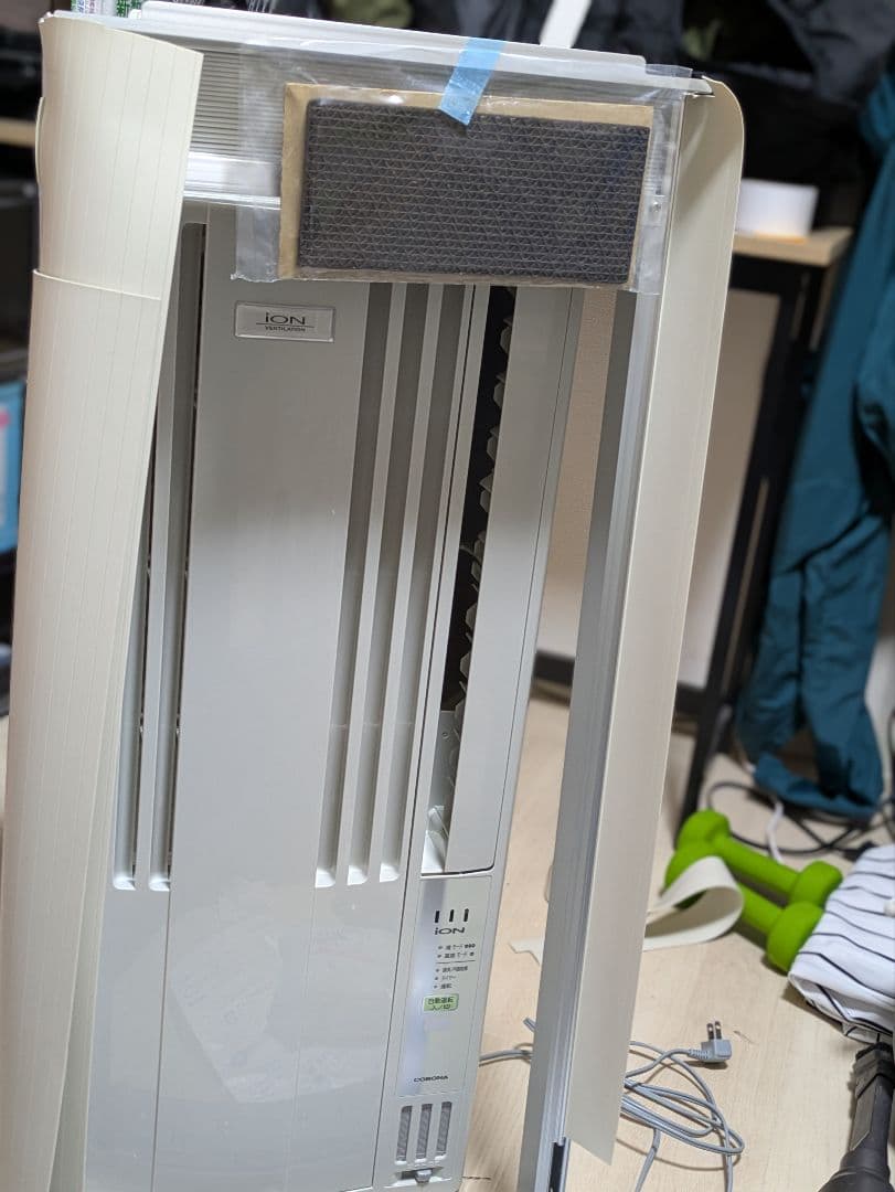 【2024年製　美品】コロナルームエアコン（ウインド形冷房専用）