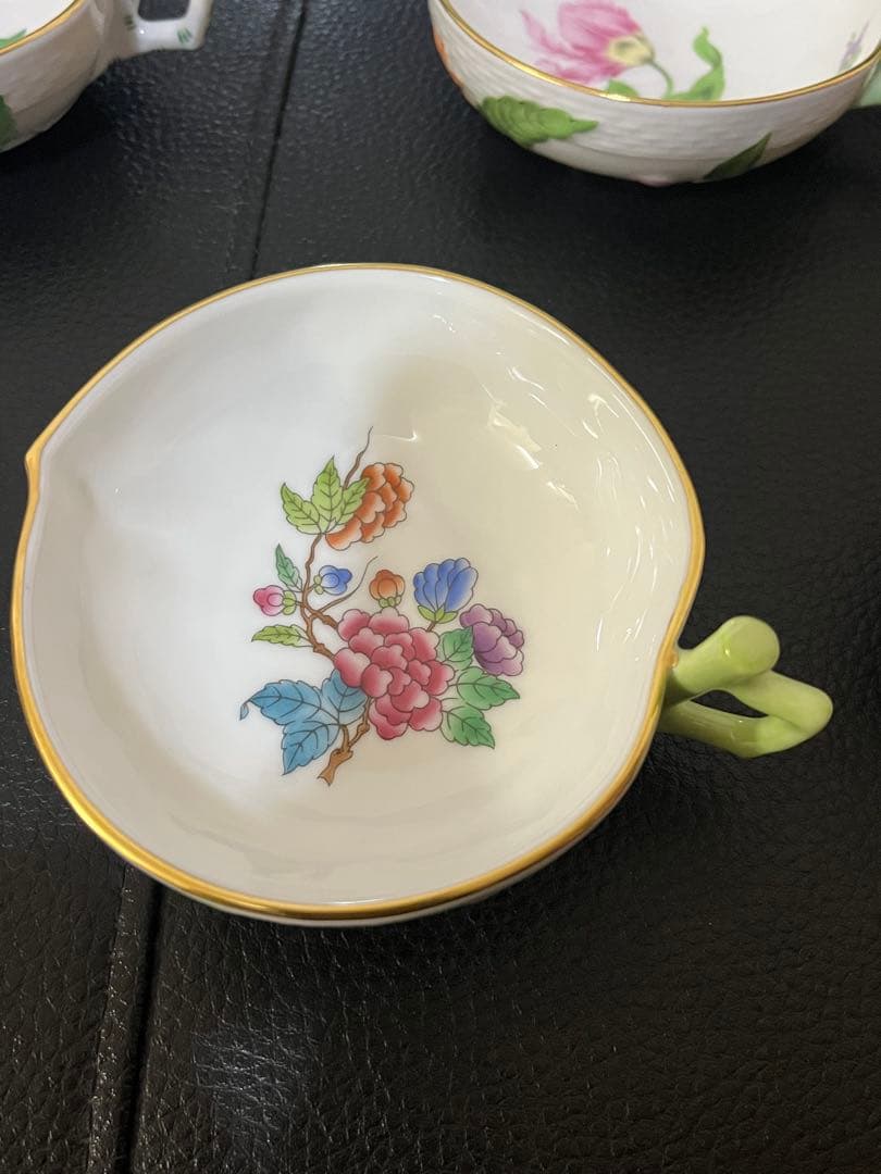 ヘレンド ピーチディッシュ 小皿5枚 新品
