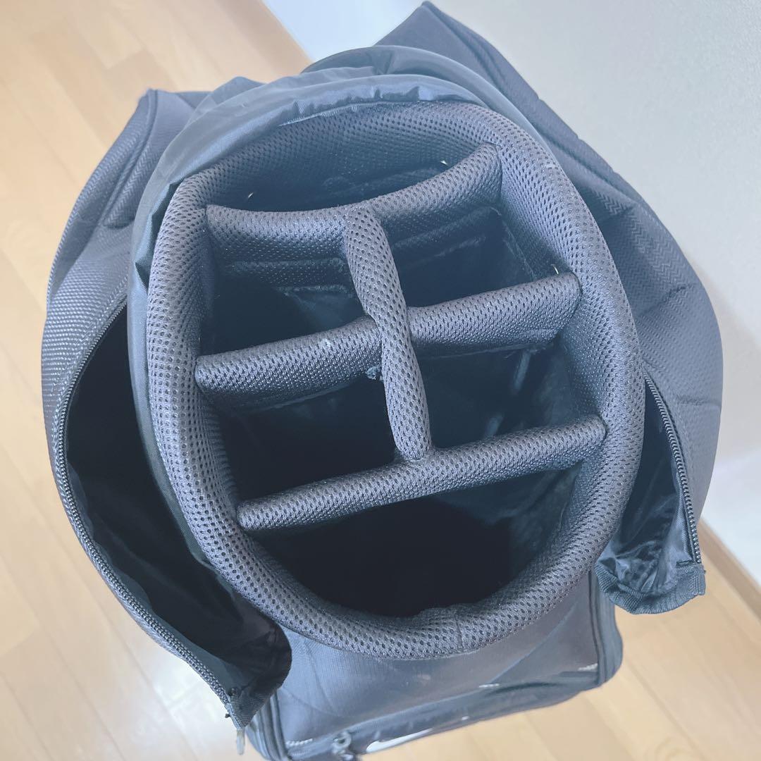 K258 NIKE ナイキ 3点式キャディバッグ ブラック