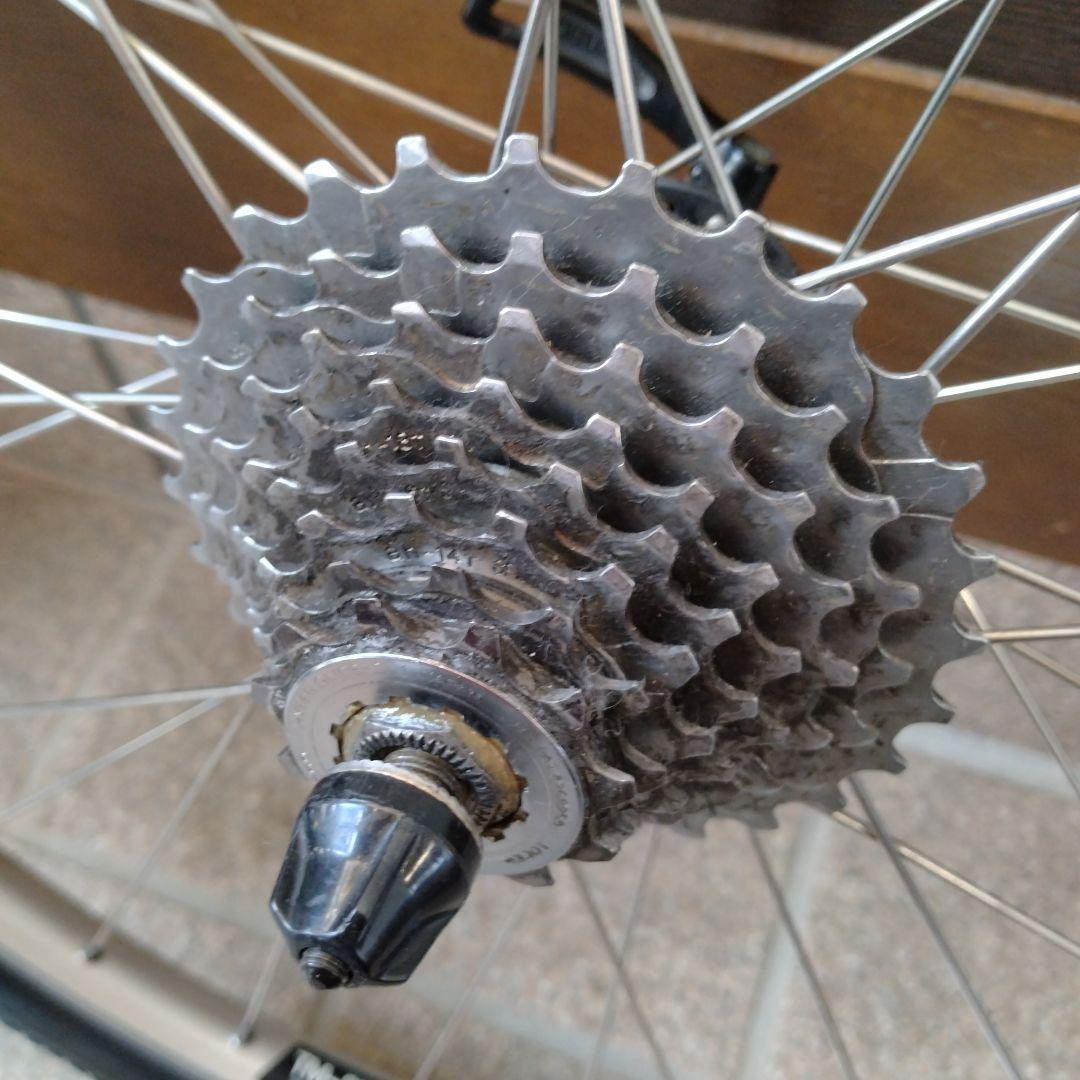 新家工業のマディフォックスマウンテンバイクの部品、