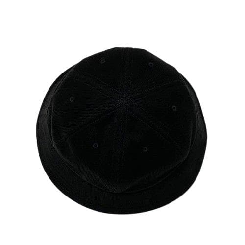 極美品 COOTIE ポリエステル コーデュロイ ボールハット ブラックL 帽子