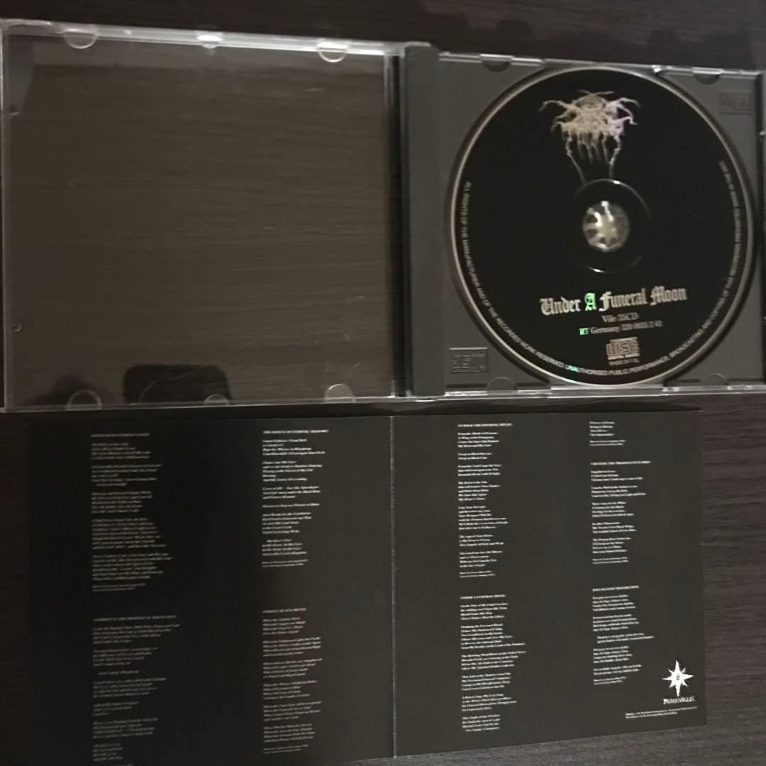 洋楽 Dark throne / under a funeral moon