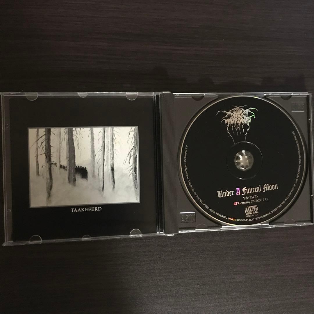 洋楽 Dark throne / under a funeral moon