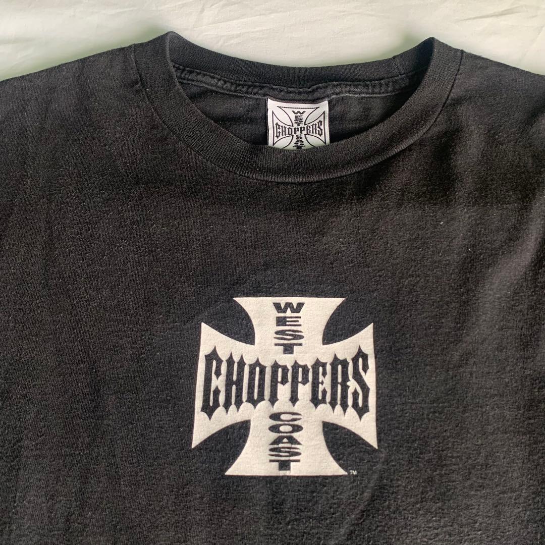 希少レア良品 90s WEST COAST CHOPPERS Tシャツ ロンT