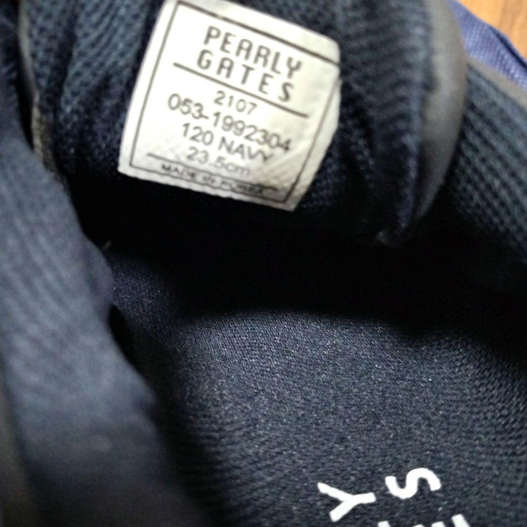 PEARLY GATES パーリーゲイツ 23.5 ローカット ゴルフシューズ