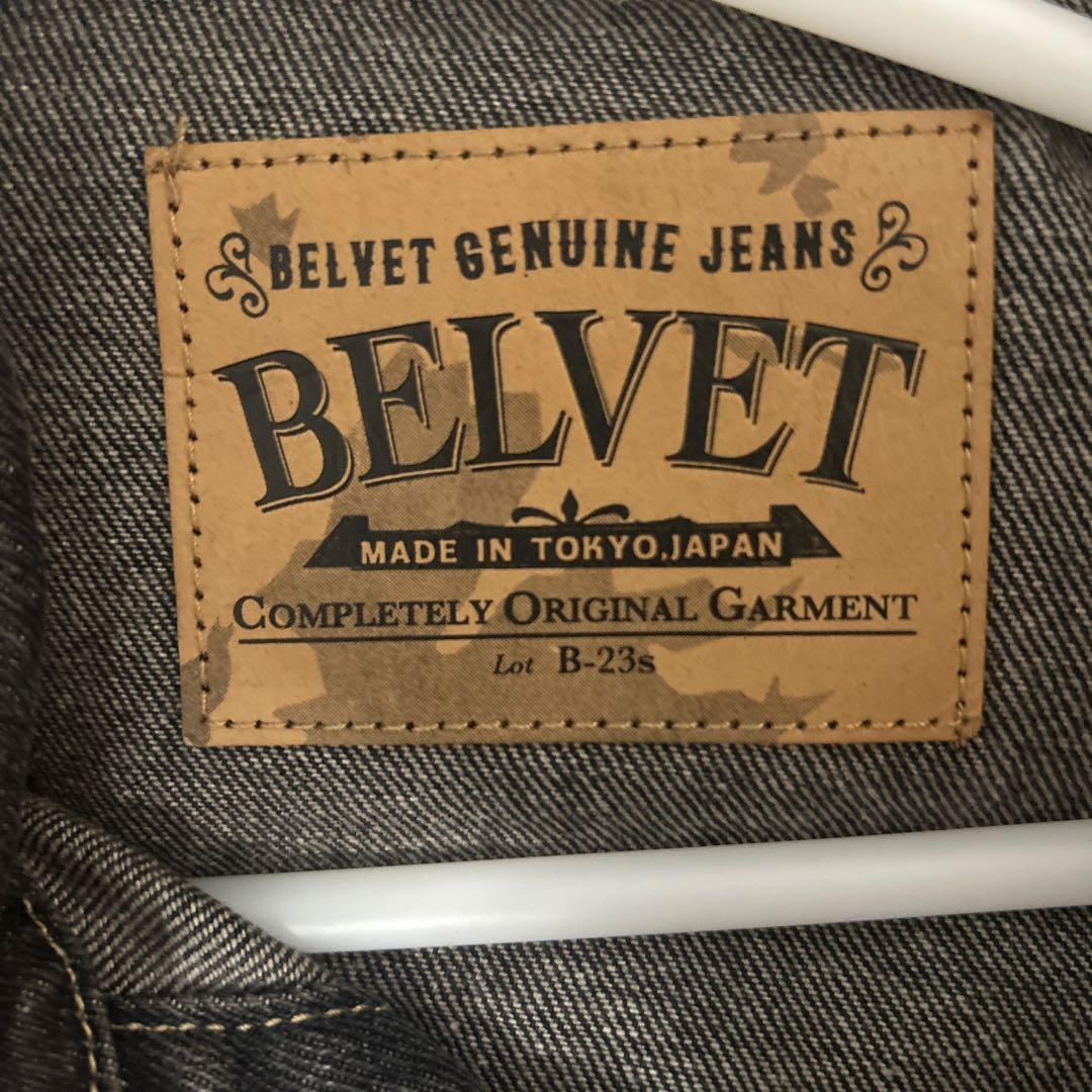 BELVET ダークデニムジャケット＆パンツセット