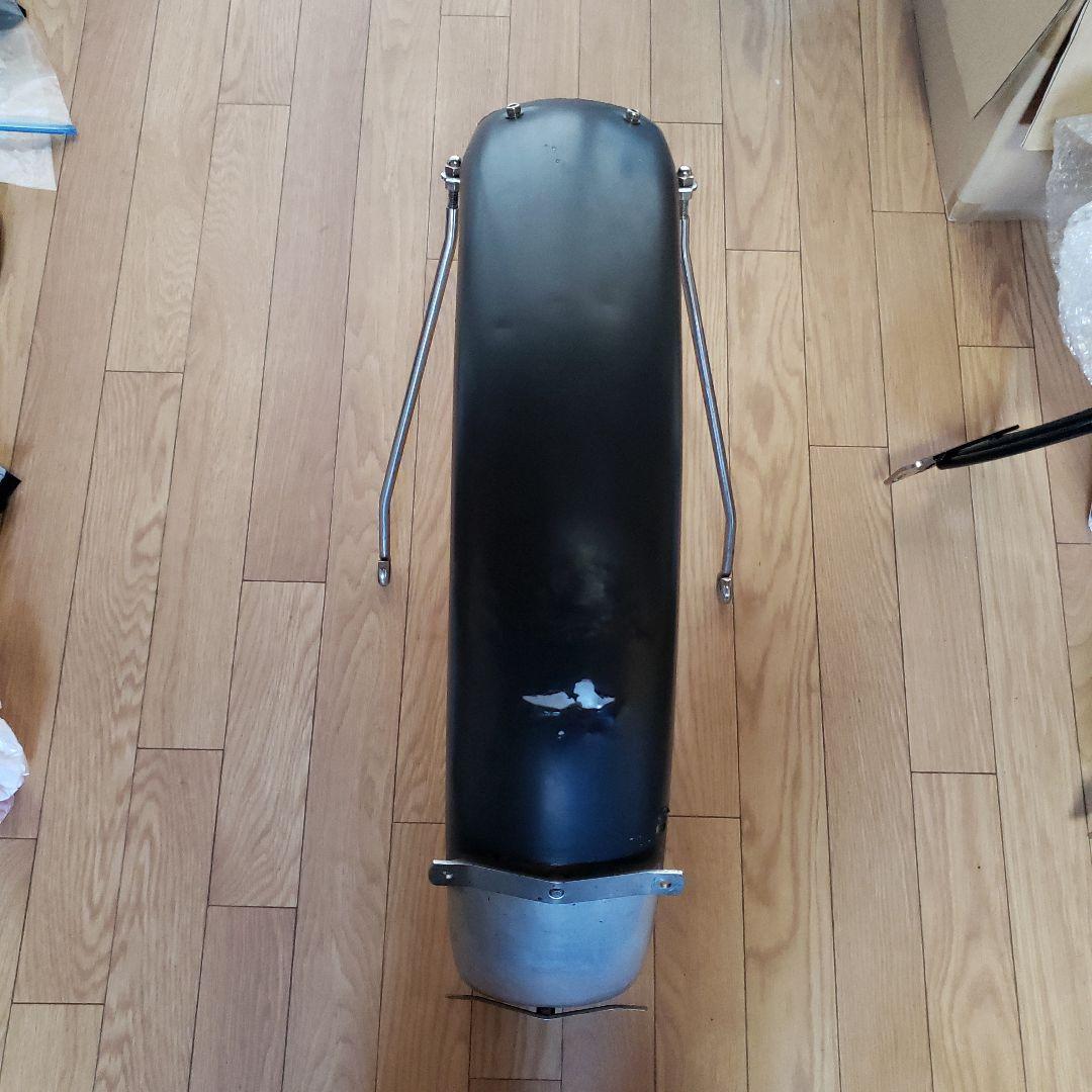 リアフェンダーアルミ　ステー付き　 バルカン400