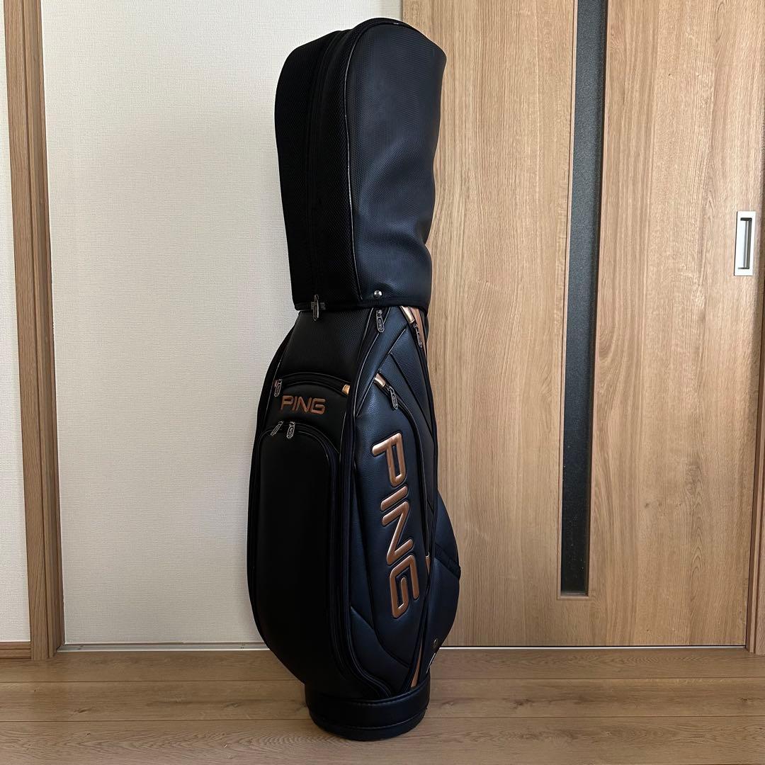 ピン PING PGJ-CBLT18 キャディバッグ ブラック カッパー