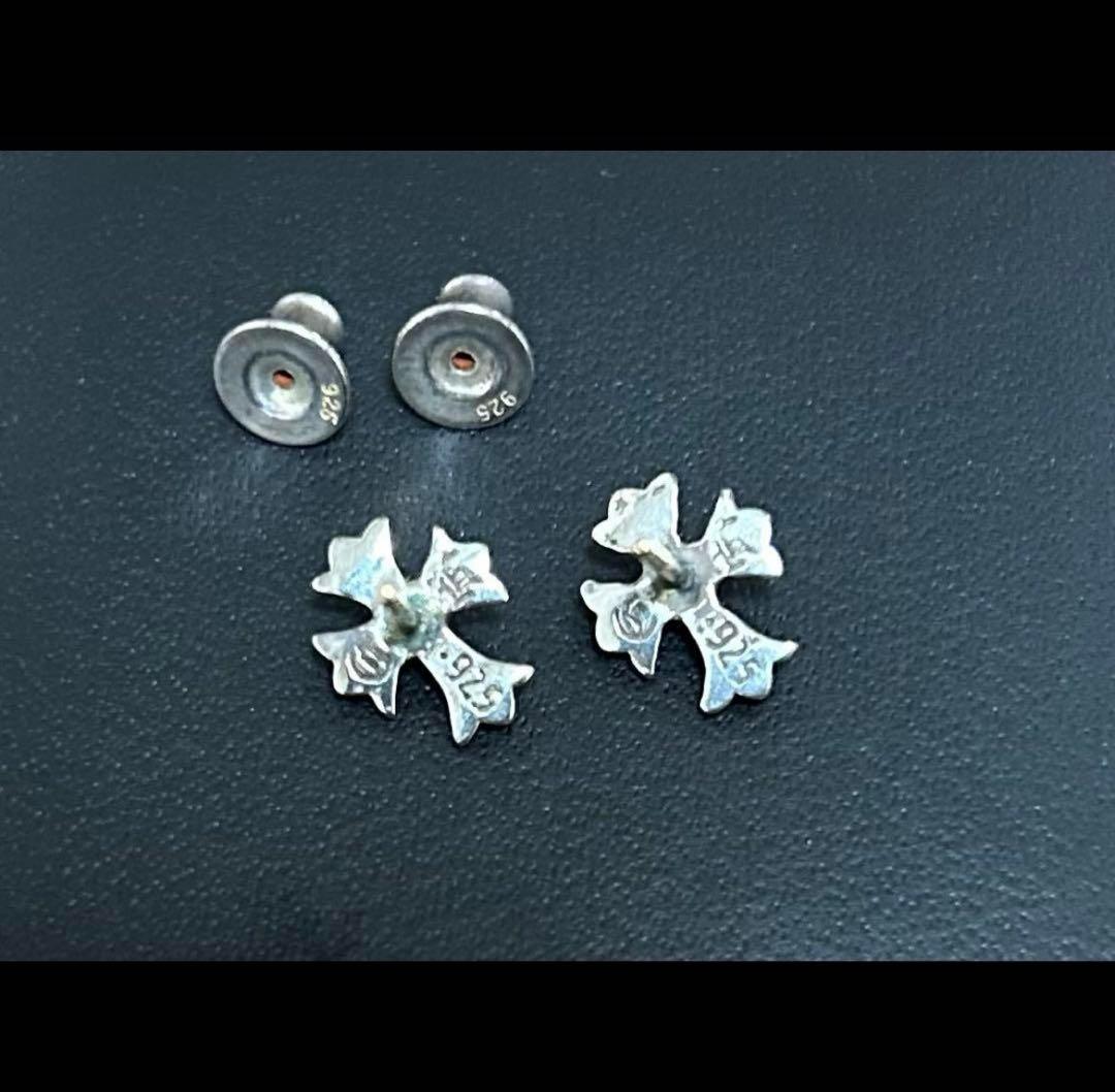 正規品　クロムハーツ スタッド　ピアス