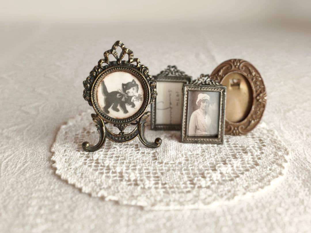 * antique flame ୨୧ * レクタングル型 アンティークフレーム