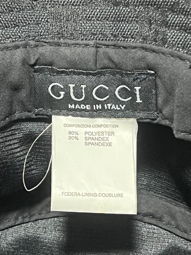 【美品】 GUCCI グッチ GGキャンバス バケットハット