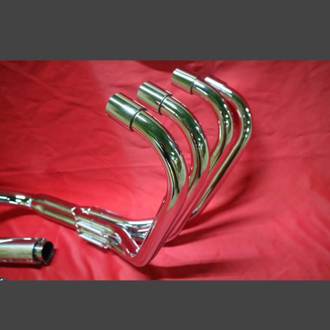 ゼファー400 ゼファーχ ZR400 4-2-1 マフラー サイレンサー付き